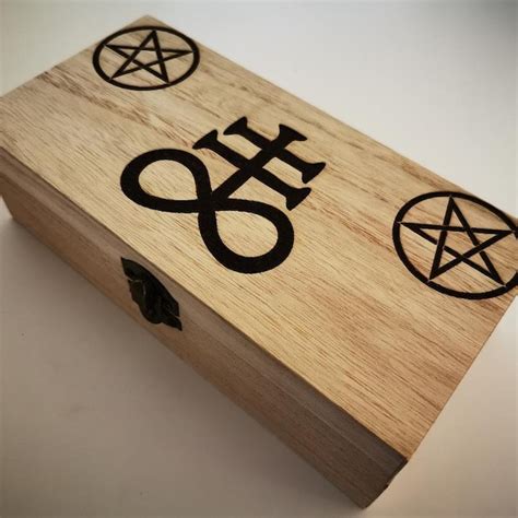 Metal Baphomet Box 